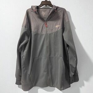 IM NVR EST. Cornflower Blue Training Hoodie XXL Men's Zip Up Track‎ Running